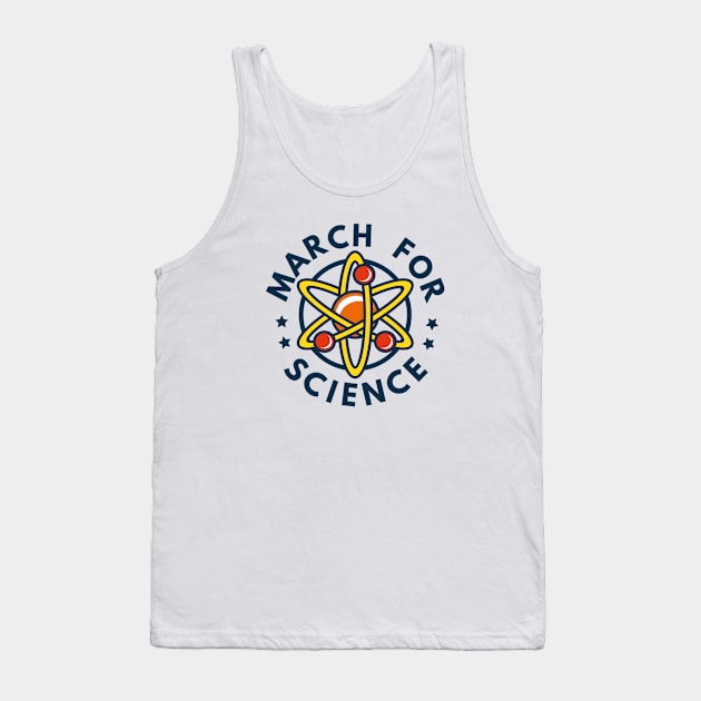 Science March Tank Top by VectorPlanet